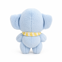 Boneka Gajah Biru Penghasil Gelembung, Mainan Interaktif, Gantungan Tas dan Rantai, Hadiah Seru untuk Anak Perempuan