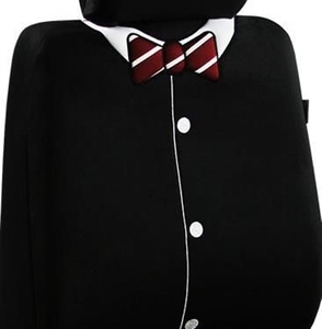 ผ้าคลุมเบาะแบบโบว์ไท (รองรับถุงลมนิรภัยแบบโบว์ไท รุ่นน่ารัก) (ชุด 2 ชิ้น) - Product Image 5