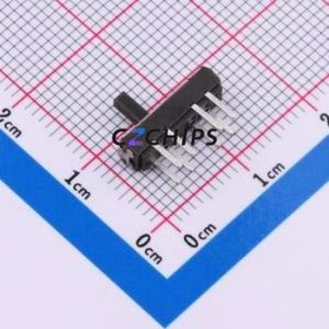 MSS23D19G40-B Slide Switch Through hole-8P,13x3.5mm Switch Double Pole Three Throw Rectangle Pin Header PC Pin 12.95mm - Product Image 2