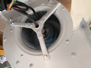 320mm aço inoxidável para purificação e ventilação do equipamento rotor exterior ventilador