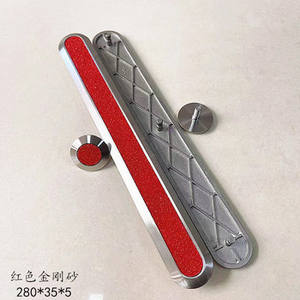 Indicateur tactile de sécurité en acier inoxydable, pavage tactile antidérapant, bande indicatrice tactile pour les installations sans obstacle - Product Image 4