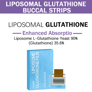 OEM/ODM Bandes buccales de glutathion liposomal sans sucre pour adultes, favorisant la détoxification naturelle du corps et l'éclaircissement de la peau, complément alimentaire - Product Image 6