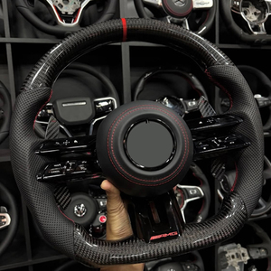พวงมาลัยตรงจากโรงงานสำหรับ Mercedes E43 <span class=keywords><strong>AMG</strong></span> ปี 2018 ไม่มีถุงลมนิรภัย - Product Image 1