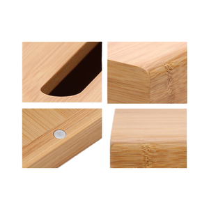 Boîte de mouchoirs en bambou rectangle nordique <span class=keywords><strong>personnalisée</strong></span> boîte de mouchoirs en bois de gros pour une utilisation <span class=keywords><strong>personnalisée</strong></span> - Product Image 3