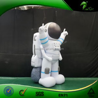 Modèle gonflable personnalisé d'astronaute de dessin animé, durable, pour événement sur le thème de l'espace, promotion de marque