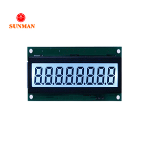<span class=keywords><strong>8</strong></span> chữ số 7 phân đoạn <span class=keywords><strong>lcd</strong></span> hiển thị module với đèn nền màu trắng và chữ màu đen - Product Image 1