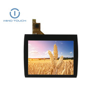 Écran tactile personnalisé de 4 pouces avec module LCD à liaison optique, verre tactile IPS, écran tactile capacitif PCAP ITO