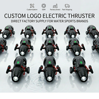 Scooter sous-marin OEM à faible MOQ, 1000W 1500W, avec phare LED, propulseur aquatique, affichage de puissance, double poignée et hélice