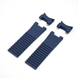 Bracelet de rechange en caoutchouc <span class=keywords><strong>bleu</strong></span> 22 mm pour montre marine Ulysse Nardin, série Marine - Product Image 2