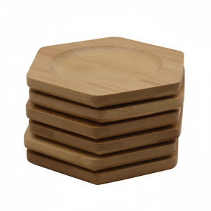 Posavasos para bebidas de té con forma hexagonal hecho en La India, hogar, cocina, oficina, mesa de comedor, taza de té, tazas de café, latas de cerveza, bar, vasos de agua - Product Image 1