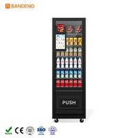 Máquina Expendedora Inteligente con Pantalla Táctil, Autoservicio, Combinación de Bebidas y Snacks, Sin Efectivo, Android Comercial, OEM, Código QR, SDK, Wi-Fi, 4G, Control Remoto