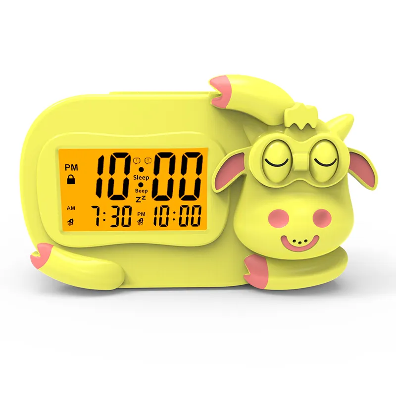 2023 Hot-Selling Design New Digital Alarm Clock Zazu Sam Sleep Trainer Travel Alarm Clock With Voice Recorder