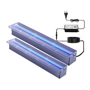 Ensemble <span class=keywords><strong>de</strong></span> mur <span class=keywords><strong>rideau</strong></span> d'eau LED acrylique coloré pour décoration <span class=keywords><strong>de</strong></span> paysage LED extérieur ornement <span class=keywords><strong>de</strong></span> chutes d'eau <span class=keywords><strong>de</strong></span> <span class=keywords><strong>piscine</strong></span> <span class=keywords><strong>de</strong></span> jardin pour cour - Product Image 2
