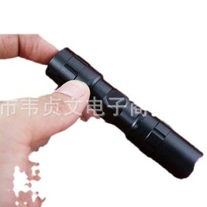 Aluminum Alloy Mini Flashlight Led Black <b>Small</b> Flashlight With Gift <b>Box</b> Outdoor Survival <b>Tool</b> - Product Image 5