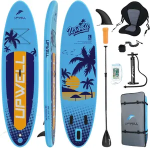 Tabla de Paddleboard inflable de alta calidad, tabla de Paddle inflable, tabla de deportes acuáticos para surfear y viajar con accesorios