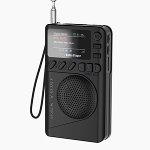 วิทยุพกพา DAB+ FM พร้อมหน้าจอ TFT ลำโพงในตัว และเครื่องเล่น MP3 รองรับการ์ด SD - Product Image 2