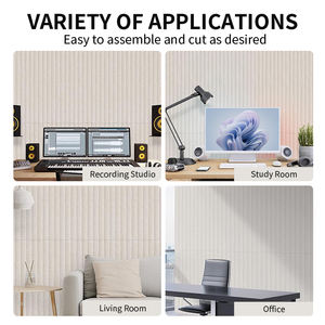 Panneaux acoustiques professionnels en PET pour home cinéma et studio d'enregistrement |   <span class=keywords><strong>Traitement</strong></span> acoustique haute performance - Product Image 5