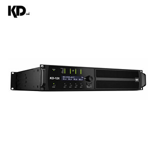 เครื่องขยายเสียงไลน์ Kd-12xpro 4 แชนแนล พร้อมพารามิเตอร์ในตัว ระบบประมวลผลเสียงดิจิตอล 4 แชนแนล Kd-12xpro ในตัว - Product Image 6