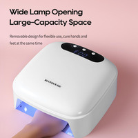 Lampe de séchage pour vernis gel de qualité professionnelle avec 30 perles à double source pour un séchage rapide