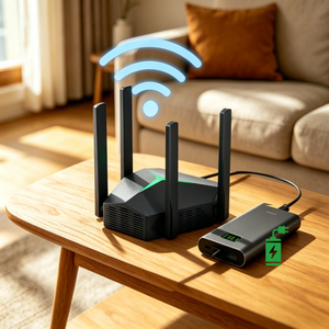 <span class=keywords><strong>Repetidor</strong></span> LAN Cableado de Doble Banda de 1200Mbps, 2.4GHz de Largo Alcance, 4 Antenas de 5.0dbi, 300-500m² - Product Image 2