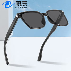 Nuevas Gafas de Sol para Mujer 2025, Montura Grande Negra, Protección UV400, para Viajes, Moda, Conducción, Lentes Tipo 3 - Product Image 3