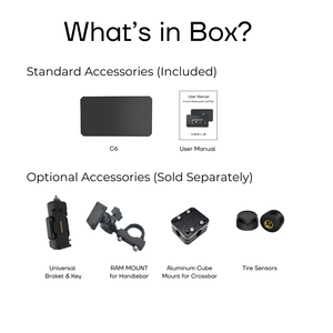 Écran tactile IPS 6 pouces 1000 nits TPMS pour moto, GPS, CarPlay, Android Auto, portable, 1 an, pour BMW - Product Image 3