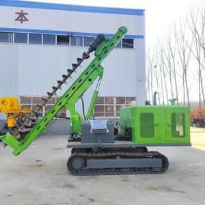 360 Degree High Efficiency <b>Rotary</b> Ground Helical Solar Photovoltaic Piling <b>Machine</b> - Product Image 1