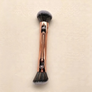 YRX Patent Dual-ended Multi Functional Eyeshadow And Face Brush Synthetic Hair 10 in 1 Makeup Brushes Magnetic And Sponge Set - Product Image 6