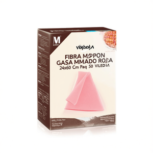 Panno Mop in Fibra Impregnata 24x60 cm Rettangolare Riutilizzabile per la Casa con 50 Testine di Ricambio - Product Image 2