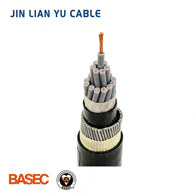Premium Armor Cable | High-Performance Copper Conductor Industrial/Construction Electrical Power Cable | Fire-Resistant LSZH