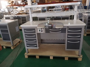 Chất lượng cao tùy chỉnh thiết kế nha khoa đồ nội thất nha khoa phòng thí nghiệm làm việc băng ghế dự bị nha khoa phòng thí nghiệm bảng - Product Image 4