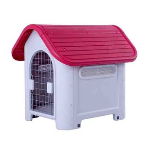 Mayoristas de fábrica, <span class=keywords><strong>casa</strong></span> de <span class=keywords><strong>perro</strong></span> <span class=keywords><strong>grande</strong></span> impermeable de plástico <span class=keywords><strong>grande</strong></span> moderna, muebles para mascotas para interiores y exteriores, casas para perros y gatos con tragaluz - Product Image 3