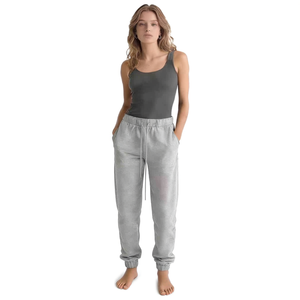 Pantalones Deportivos para Mujer HDJ H7022-2 M/L XL/2XL Gris, Joggers Casuales Transpirables de Mezcla de Algodón, Pantalones de Punto para Otoño - Product Image 1