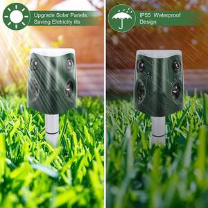 Saijzek yeni sıcak satış açık <span class=keywords><strong>scare</strong></span> kedi köpek köstebek kuş kovucu ultrasonik kontrol hayvan cihazı - Product Image 3