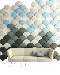 Adhesivo de pared de resina 3D escandinavo impermeable decoración de pared heterosexual arte de pared abstracto - Product Image 1