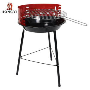 Parrilla Portátil de Carbón HONGYI para 3-5 Personas, Parrilla Plegable de Metal para Acampar al Aire Libre con Rejilla BQ03A2 - Product Image 1