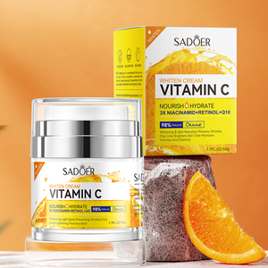 Crema Contorno de Ojos Antiarrugas Hidratante con Colágeno SADOER, Crema para el Cuello con Vitamina C, Hidrata, Rejuvenece y Blanquea la Piel - Product Image 3