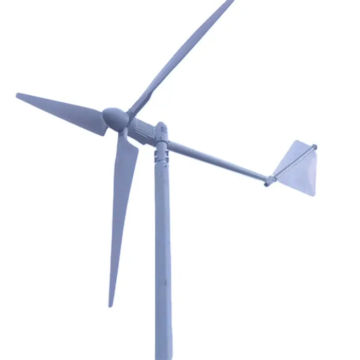 REAL 전력 2000W 풍력 발전기 저소음 48V 230V 380v 전압 2KW 풍력 터빈 그리드 시스템에 CE