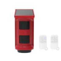 Sirène solaire portable d'extérieur, alarme sans fil, détecteur de mouvement PIR antivol, détecteur de mouvement ABS, télécommande, capteur intelligent Tuya, IP TCP