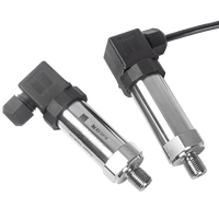 Transmetteur de pression d'eau, d'huile, de carburant, de gaz et d'air NPT 1/4 12-36V 4-20mA 0-600bar 60Mpa Capteur de convertisseur de pression en acier inoxydable