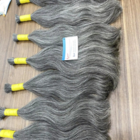 Cheveux vierges vietnamiens de qualité supérieure, prix de gros, 100% naturels, mèches de cheveux gris pouvant être décolorées # Cheveux couleur 613