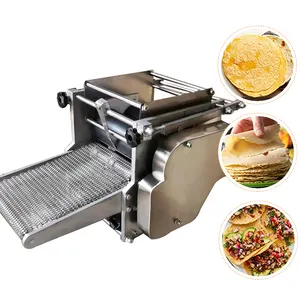 เครื่องทํา Tortilla ไฟฟ้าเชิงพาณิชย์ - เครื่องโรตี/ชาปาตี/ขนมปังแบนอัตโนมัติ - 1500 ชิ้น/ชั่วโมง -เครื่องจักรสําหรับธุรกิจขนาดเล็ก