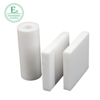 Prix d'usine Tiges en plastique PVDF Plaque de tôle en PTFE à faible perméabilité Traitement de moulage personnalisé Fabricant de pièces en plastique PTFE