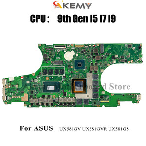 เมนบอร์ดแล็ปท็อป <span class=keywords><strong>UX581GV</strong></span> สำหรับ Asus Zenbook <span class=keywords><strong>UX581GV</strong></span> UM581L VM581L UX581GS UX581GVR เมนบอร์ดโน้ตบุ๊คพร้อม I5 I7 I9ซีพียู - Product Image 2