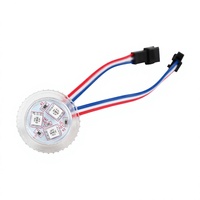 Éclairage LED programmable pour manèges de fête foraine, 12V, 26mm, 3 LED, en matériau PC, pour parcs d'attractions, vente en gros