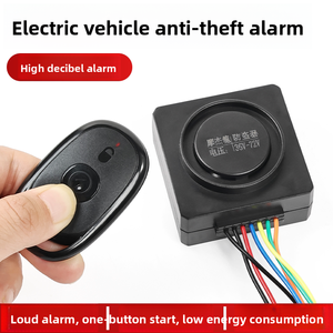 Alarma <span class=keywords><strong>Antirrobo</strong></span> Mojelon <span class=keywords><strong>para</strong></span> Motocicletas/Scooters Eléctricos 36-72V Universal Material ABS Colocación Trasera - Product Image 6