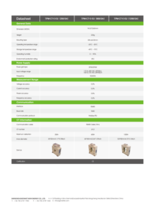 Accesorios Growatt, Medidor Inteligente ESS, Cable RS485, TPM-CT-E 250A-1200A - Product Image 3