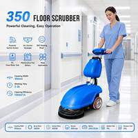 Nettoyeur de sols haute performance 450 mm à arc avec récupération par aspiration pour l'entretien des sols en marbre des halls d'hôtel