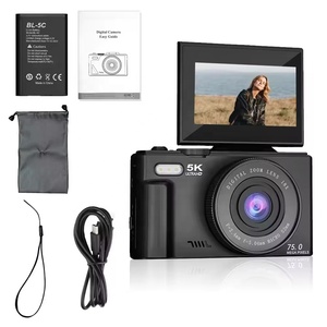 Ausek Chất Lượng Cao 75MP 5K Kỹ Thuật Số Vlogging Máy Ảnh Với Màn Hình Lật Cho Sinh Viên Wifi Kết Nối Video Máy Ảnh - Product Image 6