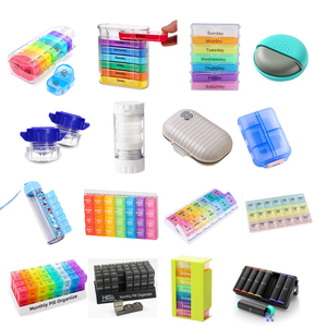 Boîte de rangement pour pilules en plastique ABS portable sans BPA, boîte à pilules miniature à 3 compartiments pour une journée, facile à transporter pour un usage quotidien ou en <span class=keywords><strong>voyage</strong></span> - Product Image 5
